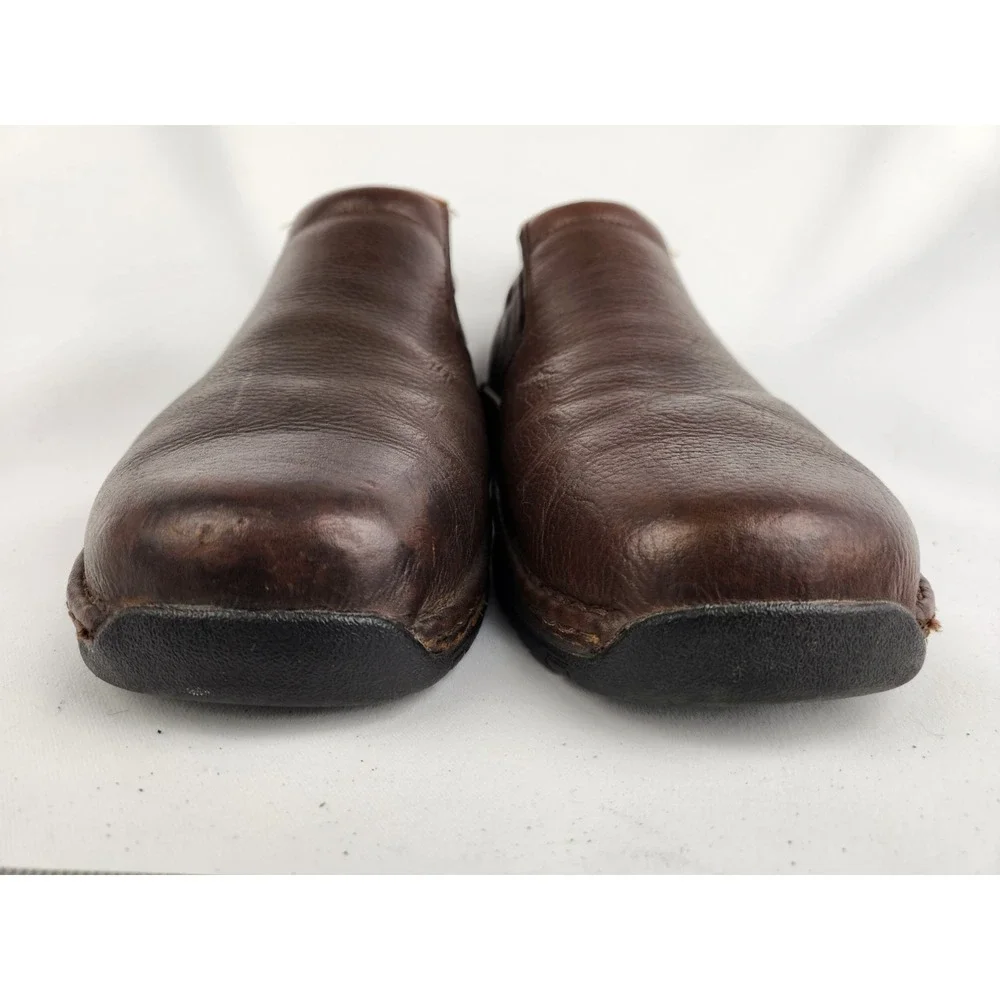 Red Wing Men's Size 11 EE, Wide 8702 Safety Toe Leather Brown Loafer Shoes Boots